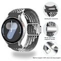 Miniatyrbild 6 av 7: SKALO Flätat Tygarmband Samsung Watch 6 40mm/44mm - Fler färger Mörkgrön