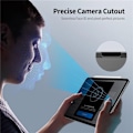 Miniatyrbillede 7 af 9: SKALO iPad 10.9 (2022) ENKAY HAT PRINCE Privacy Hærdet Glas - Sort Black
