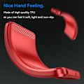 Miniatyrbillede 6 af 9: SKALO Xiaomi 14T Armor Carbon Stødsikker TPU-cover - Vælg farve Red