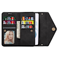 Miniatyrbillede 2 af 10: SKALO Samsung S24+ Evelope Clutch 8-RUM - Sort Black