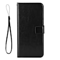 Miniatyrbillede 4 af 5: SKALO Sony Xperia 5 V Flip Cover m. pung i PU-læder - Sort Black