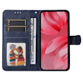 Miniatyrbillede 3 af 8: SKALO Google Pixel 9a PU-læder Flip Cover - Vælg farve Blue