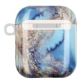 Miniatyrbillede 3 af 8: SKALO AirPods 1/2 Marmor TPU-cover m. Karabinhage - #3 Multicolor