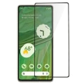 Miniatyrbild 1 av 2: 2-PACK SKALO Google Pixel 7a 5G Heltäckande Skärmskydd Härdat Glas - Svart Svart