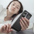 Miniatyrbild 8 av 8: SKALO Xiaomi Redmi Note 13 4G Armor Carbon Stöttåligt TPU-skal - Fler färger Svart