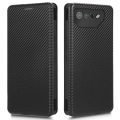 Miniatyrbillede 1 af 8: SKALO Asus ROG Phone 7 5G Carbon Fiber Pungetui - Sort Black