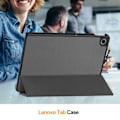 Miniatyrbillede 4 af 9: SKALO Lenovo Tab 10.1" Trifold Cover - Grå Grey