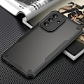 Miniatyrbillede 10 af 10: SKALO Samsung A36 5G Armor Hybrid Frosted Cover - Sort Black
