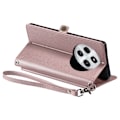 Miniatyrbild 4 av 11: SKALO Xiaomi Redmi 14C PU-Läder Envelope Plånboksfodral - Roséguld Rosa guld