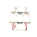 Miniatyrbillede 2 af 9: Extra tåligt design TPU | färgade kanter Samsung S8+ Pink