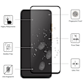 Miniatyrbild 2 av 4: SKALO Motorola Moto G15 Power Heltäckande Skärmskydd Härdat Glas - Svart Svart