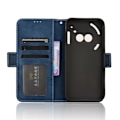 Pikkukuva 5 / 7: SKALO Nothing Phone (2a) Plus 6-lokeroa Lompakkokotelo - Sininen Blue