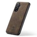 Miniatyrbillede 6 af 6: DG MING Samsung A26 5G Premium PU-læder Hybrid Cover - Mørkebrun Dark brown