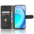 Miniatyrbillede 2 af 7: SKALO OnePlus Nord CE 2 Lite 5G Matt PU-læderpungetui - Sort Black