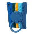 Pikkukuva 2 / 4: SKALO Samsung Tab A9+ Shock Resistant Armor Popit Silicone Kuori - Sininen Blue