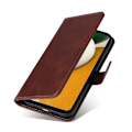 Miniatyrbillede 6 af 9: SKALO Samsung A15 5G PU-læder Pungetui - Vælg farve Brown