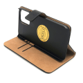 Miniatyrbillede 4 af 5: SKALO iPhone 12 Pro Max Flip Cover m. Pung i Ægte Læder - Vælg farve Brown