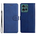 Miniatyrbillede 2 af 8: SKALO Motorola Edge 50 5G PU-læder Pungetui - Vælg farve Blue