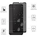 Miniatyrbillede 2 af 2: SKALO Samsung A26 Privacy Hærdet Glas Skærmbeskyttelse - Sort Black