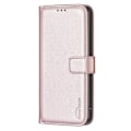 Pikkukuva 9 / 10: Google Pixel 7a BINFEN COLOR Kohokuvioitu Lompakkokotelo - Ruusukulta Pink gold