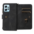 Pikkukuva 6 / 11: SKALO Xiaomi Redmi Note 12 4G Big Wallet 17-lokeroa Lompakkokotelo - Musta Black