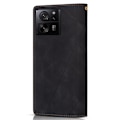 Pikkukuva 9 / 9: Xiaomi 13T/13T Pro BINFEN COLOR Kohokuvioitu Lompakkokotelo - Musta Black