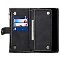 Miniatyrbillede 4 af 9: SKALO Google Pixel 7a ESEBLE Big Wallet Pungetui - Sort Black