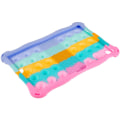 Miniatyrbillede 9 af 10: SKALO Lenovo Tab M10 (Gen 3) Stødresistent Armor Popit silikone Cover - Rainbow Multicolor