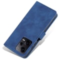 Pikkukuva 7 / 9: SKALO Xiaomi Redmi Note 12 Pro 5G AZNS lompakkokotelo - Sininen Blue