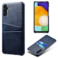 Miniatyrbillede 1 af 4: SKALO Samsung A54 5G PU-læder Kortholder Cover - Blå Blue
