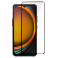 Pikkukuva 1 / 2: SKALO Samsung Xcover 7 5G Koko Näytön Panssarilasi - Musta Black