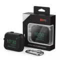 Miniatyrbild 7 av 7: SKALO AirPods Pro 2 Digital Clock Fodral med Karbinhake - Svart Svart