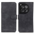 Miniatyrbillede 1 af 8: SKALO OnePlus 12 5G KHAZNEH Pungetui i PU-læder - Sort Black