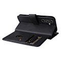 Miniatyrbillede 3 af 10: SKALO Samsung A15 5G 10-RUM Flip Cover - Sort Black