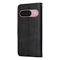 Miniatyrbillede 8 af 8: SKALO Google Pixel 9a PU-læder Flip Cover - Vælg farve Black
