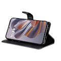 Pikkukuva 4 / 8: SKALO Motorola Edge 50 Neo 5G PU-nahkainen Lompakkokotelo - Valitse väri Black