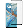 Miniatyrbillede 1 af 2: SKALO Motorola Moto G75 5G FULL-FIT Hærdet Glas Skærmbeskyttelse - Sort Black