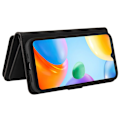 Pikkukuva 2 / 11: SKALO Xiaomi Redmi 10C Big Wallet 17-lokeroa Lompakkokotelo - Musta Black
