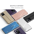 Miniatyrbillede 8 af 8: SKALO Xiaomi Redmi Note 12 4G Clear View Mirror Etui - Sort Black