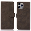 Miniatyrbillede 1 af 8: SKALO iPhone 16 Pro KHAZNEH Pungetui i PU-læder - Brun Brown