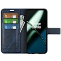 Miniatyrbillede 2 af 9: SKALO OnePlus 11 5G Flip Cover m. pung i PU-læder - Blå Blue
