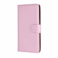 Pikkukuva 2 / 5: SKALO OnePlus Nord N100 Lompakkokotelo Aitoa nahkaa - Valitse väri Light pink