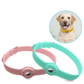 Miniatyrbillede 2 af 5: SKALO AirTag Holder Silicone Pet Collar - Grøn Green