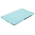 Miniatyrbild 6 av 10: SKALO Samsung Tab A8 10.5 (2021/2022) 360 Litchi Fodral - Turkos Turkos