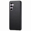 Miniatyrbild 9 av 10: SKALO Samsung A55 5G PU-Läder Litchi Skal - Svart Svart