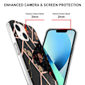 Miniatyrbillede 4 af 5: SKALO iPhone 15 Plus Marmor TPU-cover - #1 Multicolor
