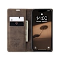 Miniatyrbild 3 av 11: CaseMe iPhone 16e 013 Series PU-Läder Plånboksfodral - Mörkbrun Mörkbrun