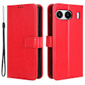 Miniatyrbillede 2 af 7: SKALO OnePlus Nord 4 PU-læder Pungetui - Vælg farve Red