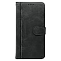 Miniatyrbillede 5 af 6: SKALO iPhone 16 Pro Flip Cover m. pung i PU-læder - Sort Black