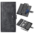 Miniatyrbillede 1 af 5: VILI iPhone 16 Plus GVB Series Flip Cover m. pung i PU-læder - Sort Black